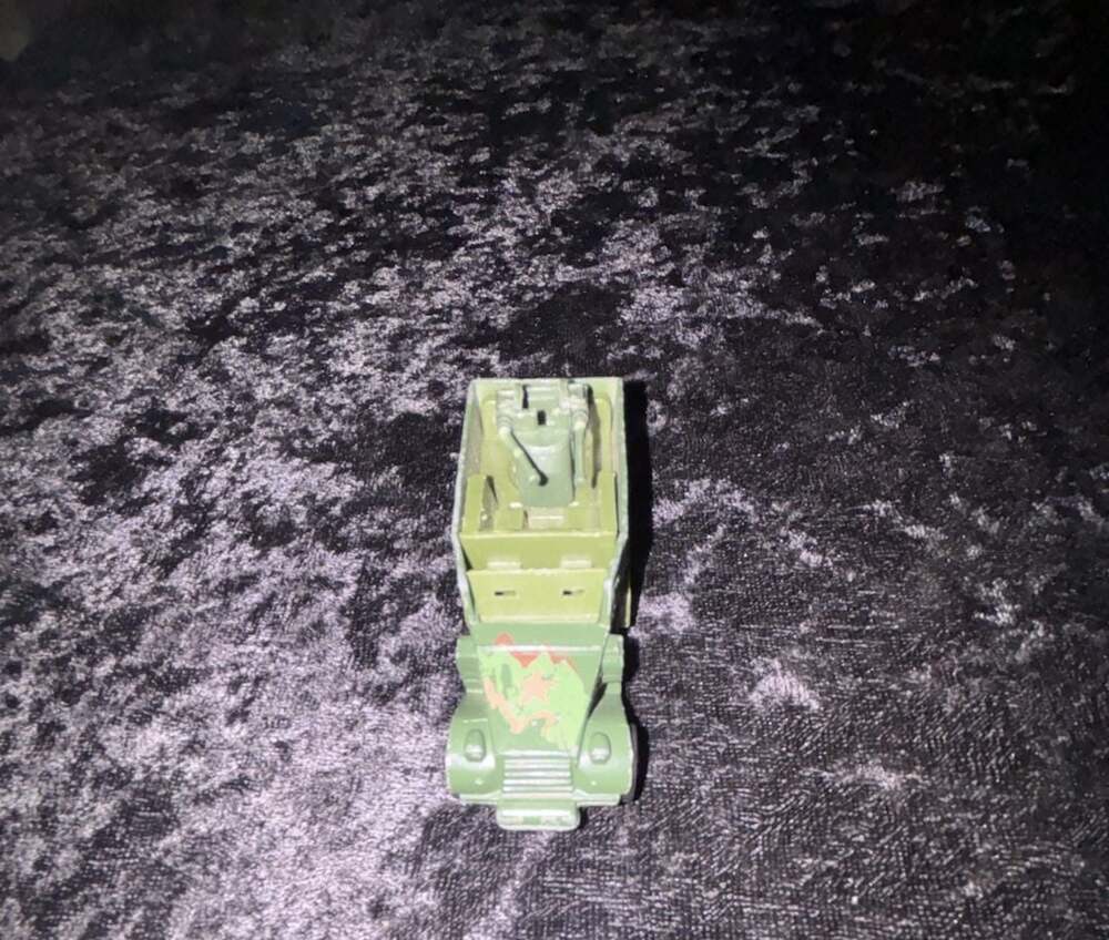 Hot Wheels Gun Bucket Army Half Track